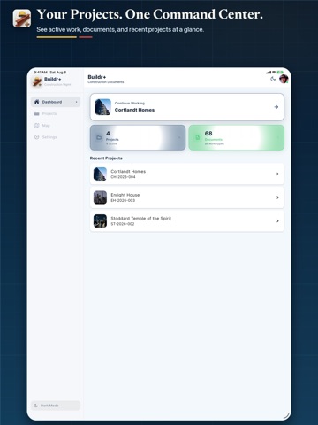 Construction Manager: Buildr+ iPad screenshot