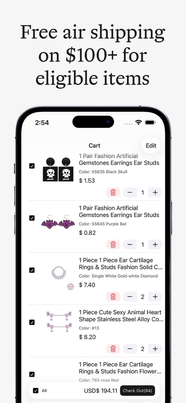 iPhone screenshot