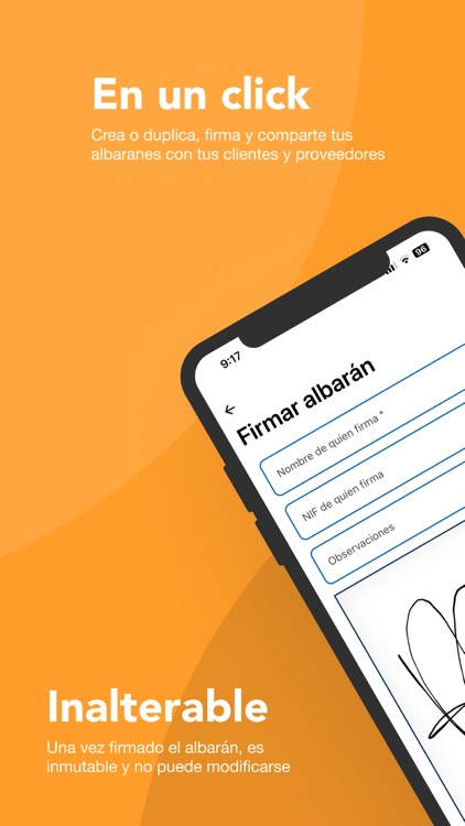 Bildy - Albaranes y facturas