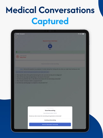 Patient Talker: Medical Notes iPad screenshot