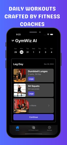 GymWiz: Creator Workouts Screenshot 1 of 4
