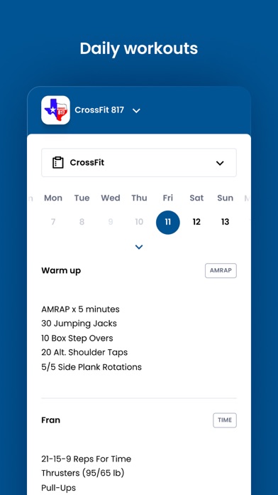 CrossFit 817 Screenshot 4 - AppWisp.com CrossFit 817 Screenshot 4 - AppWisp.com