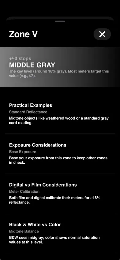 Zone System screenshot 3