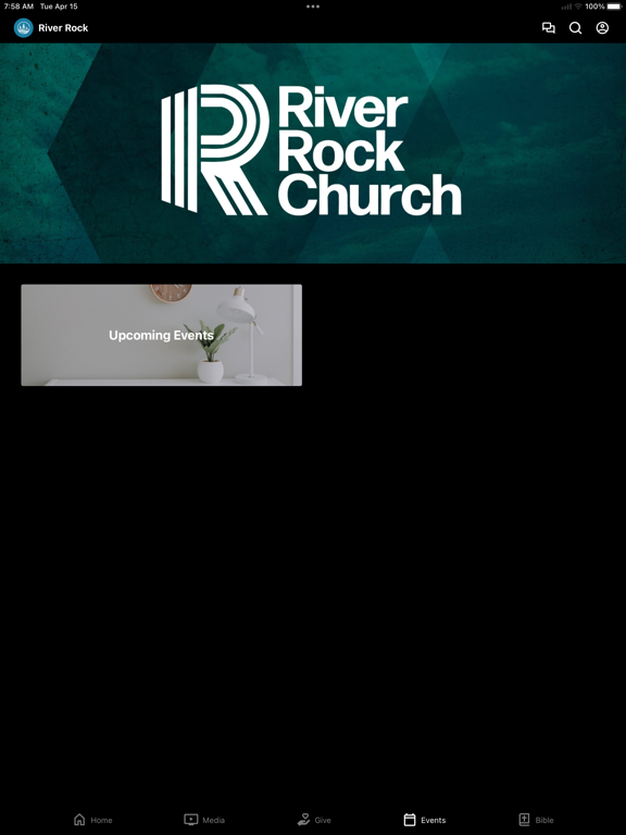 River Rock Church iPad screenshot 3 - Education app