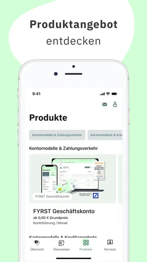 Screenshot von FYRST auf dem iPhone 5