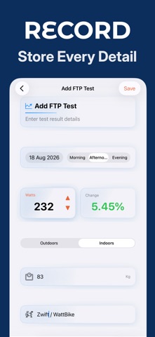 FTP Cycling Tracker Screenshot 4 of 5