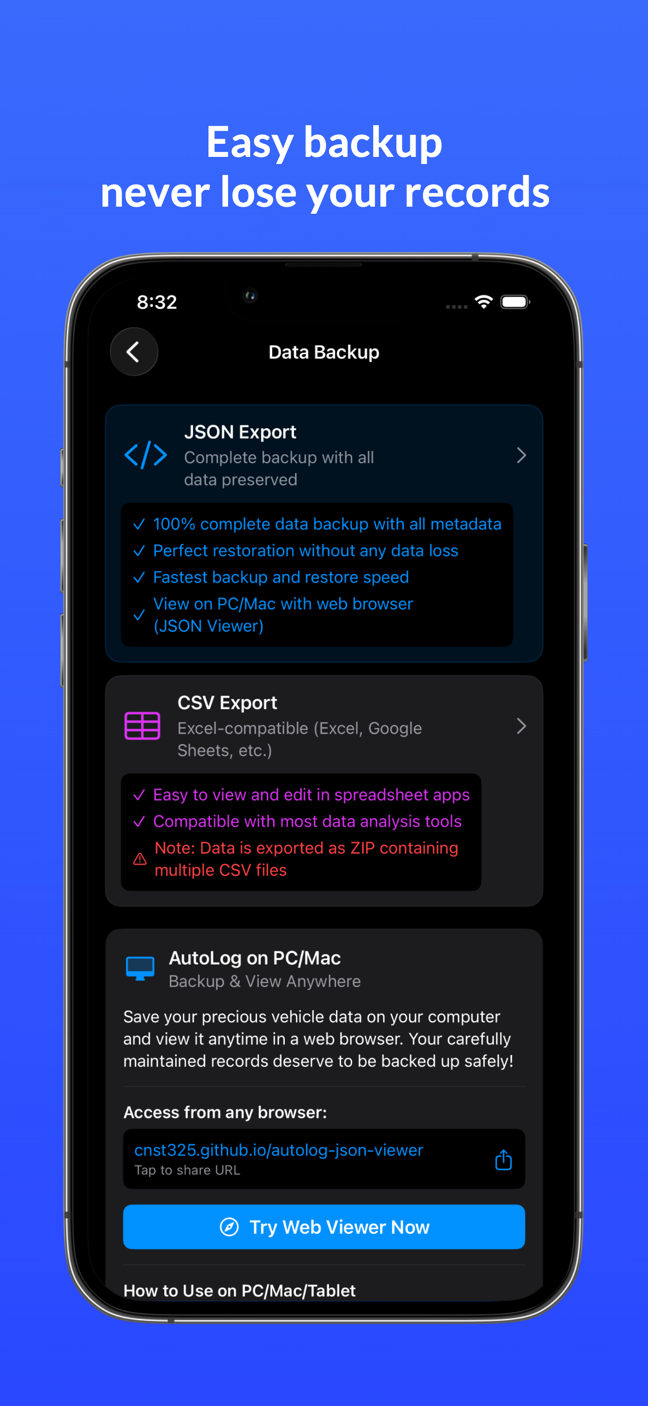 AutoLog: Car Maintenance Log screenshot 7