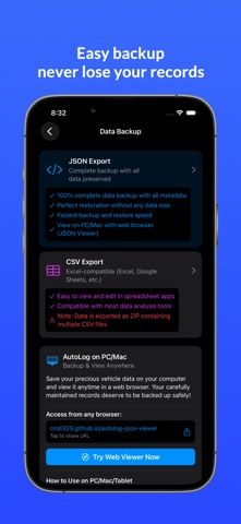 AutoLog: Car Maintenance Log iPhone screenshot