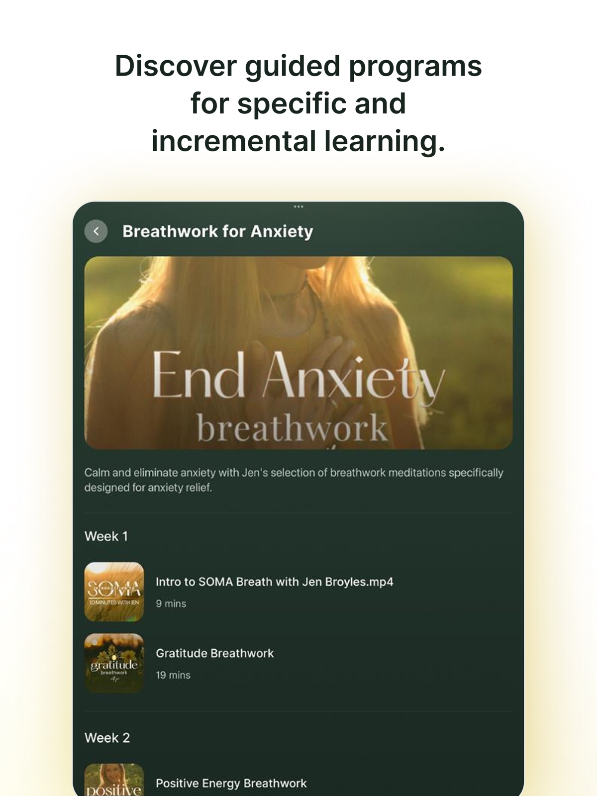 The Breath SOURCE: Breathwork ipad screenshot 3