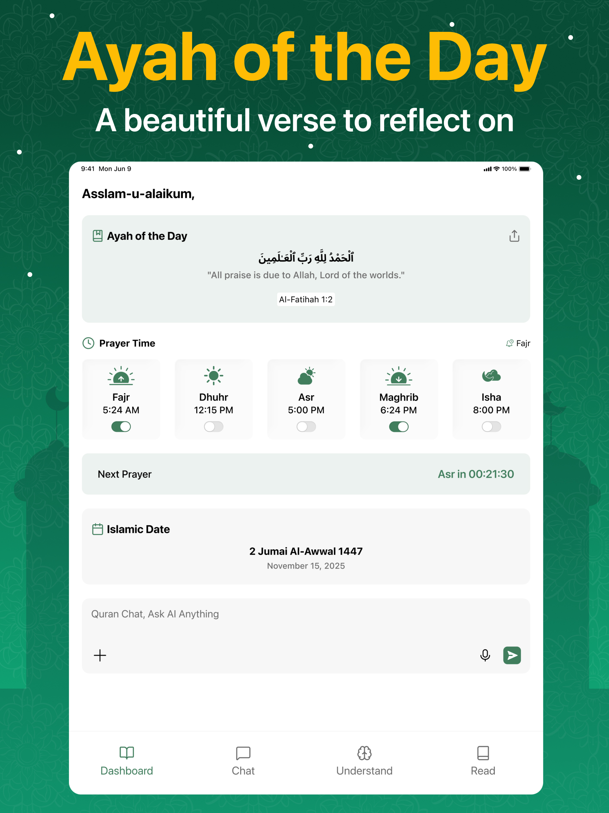 Quran Majeed : Quran Chat