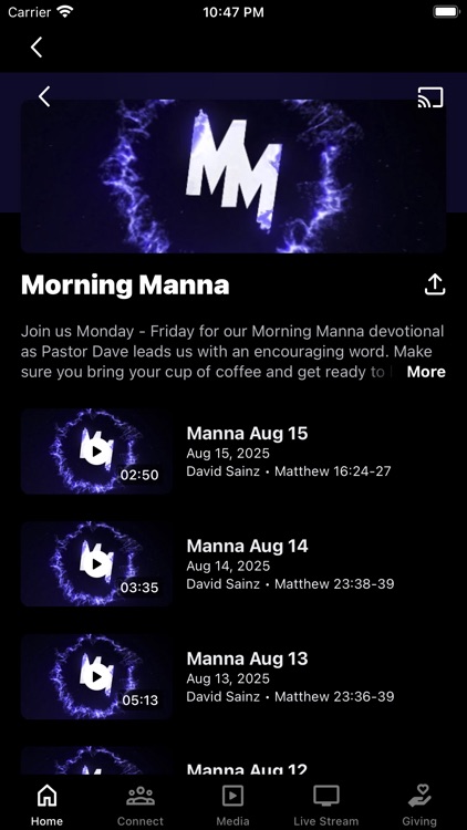 Living Manna Church screenshot-3
