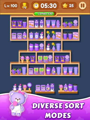 Goods Puzzle Master: Sort Game iPad screenshot