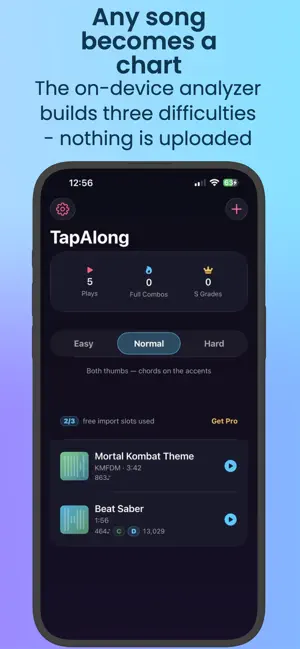 TapAlong: Music Rhythm Game screenshot 2