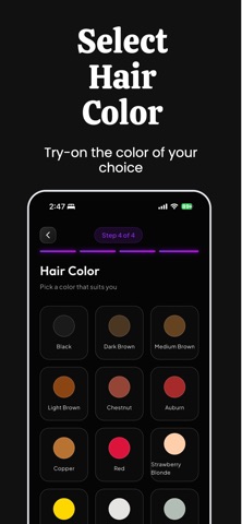 AI Hairstyle and Beard Try-on screenshot