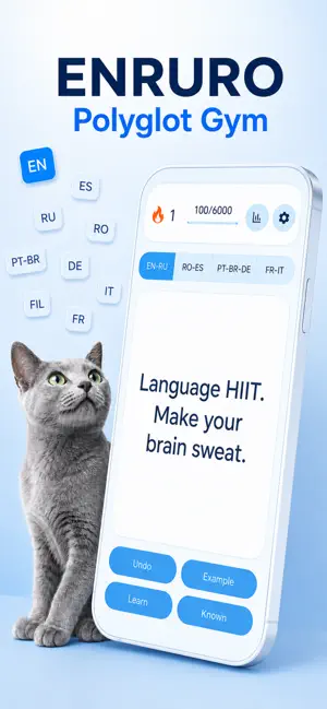 ENRURO: Vocabulary Flashcards screenshot 1