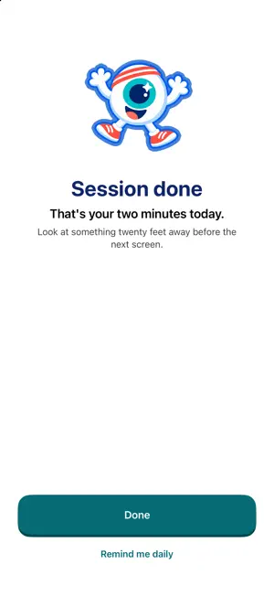 Eyerobics screenshot 1