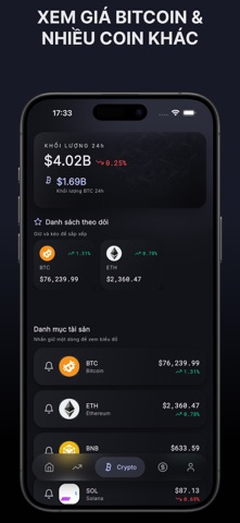 Vàng Số: Giá Vàng & Crypto screenshot