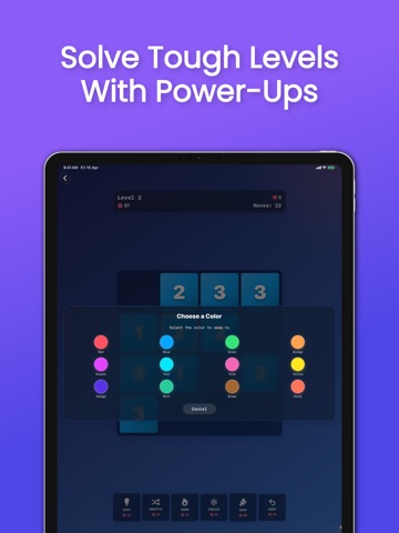 Color Number Match iPad screenshot