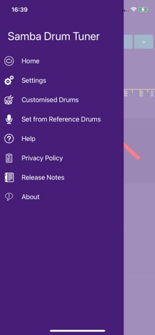 Samba Drum Tuner screenshot
