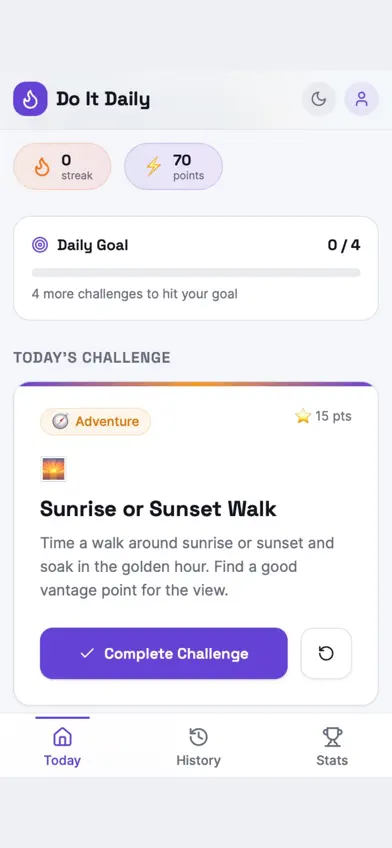 Do It Daily screenshot 1