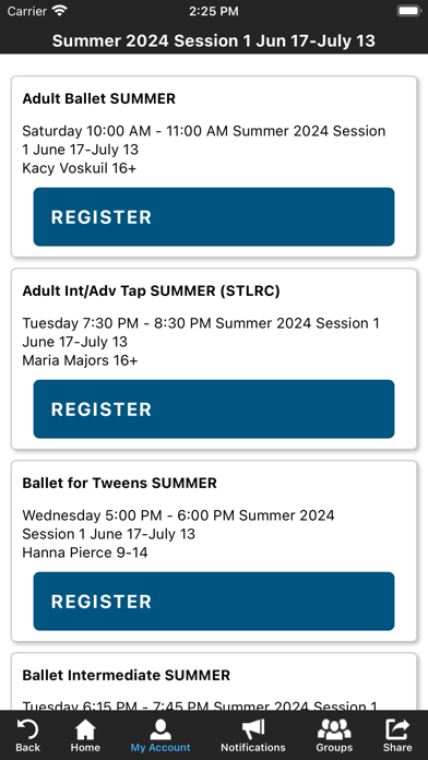 St. Louis Academy of Dance Screenshot