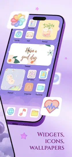 Captura de pantalla de ThemeX: App Icons & My Widgets en iPhone 2