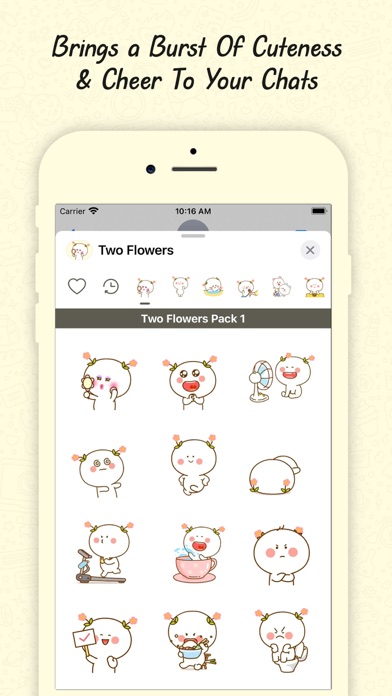 Screenshot #1 pour Two Flowers Charms!
