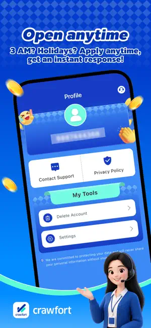 Crawfort-Credit Services iPhone screenshot 5