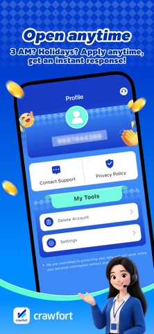 Crawfort-PH Online Cash Loan iPhone screenshot 5