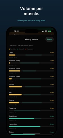 RefineSimple: Strength Log Screenshot 7 of 7