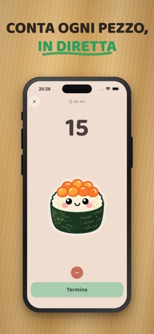 Contatore Sushi: Kawashi iPhone screenshot 7