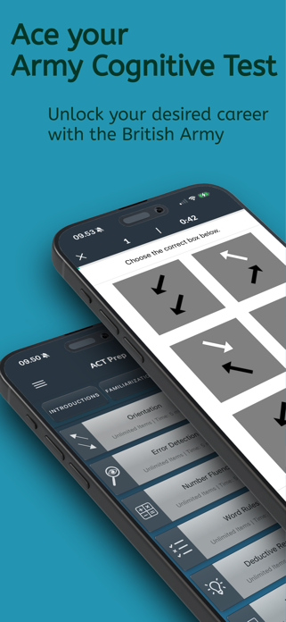 Army Cognitive Test Prep Screenshot 1 of 5