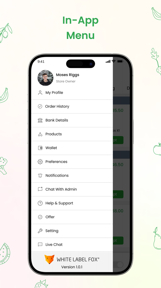 #8. Fox-Grocery Store Partner (iOS) 由: White Label Fox Private Limited