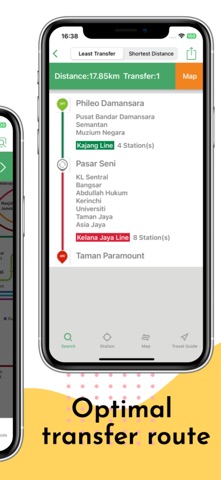 kuala Lumpur Metro Guide iPhone screenshot