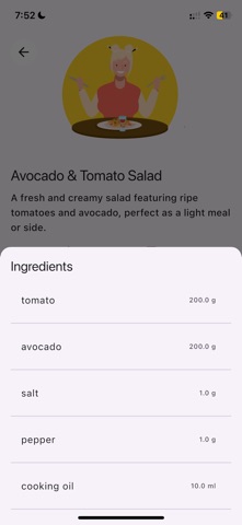 KitchenSnap AI Recipe Builder screenshot