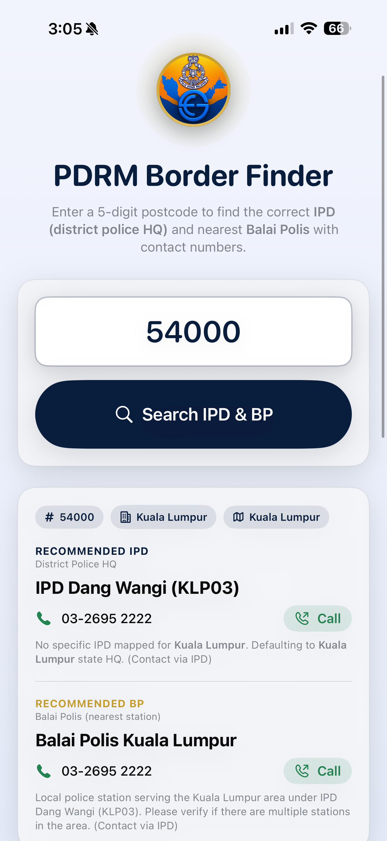 EGK PDRMBorder