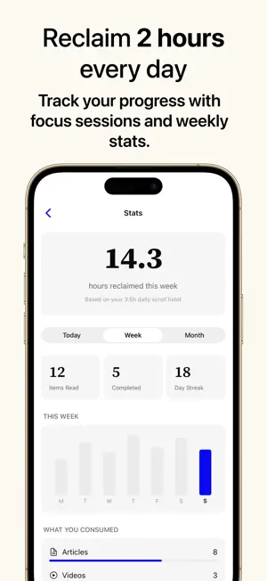 unscroll - Screen Time Control screenshot 4