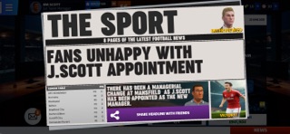 First Team Manager Season 2026 iPhone screenshot