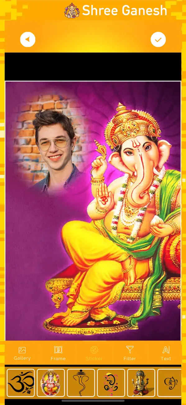 Screenshot #3 pour Ganesh Frame Art - Lord Ganesh