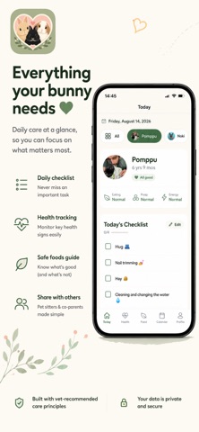 Bunny Care Companion screenshot 1