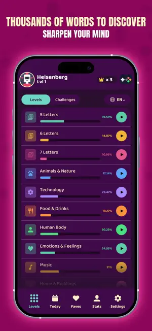 Word Guess Master - Puzzles screenshot 3