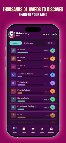 Word Guess Master - Puzzles Screenshot 3 of 7