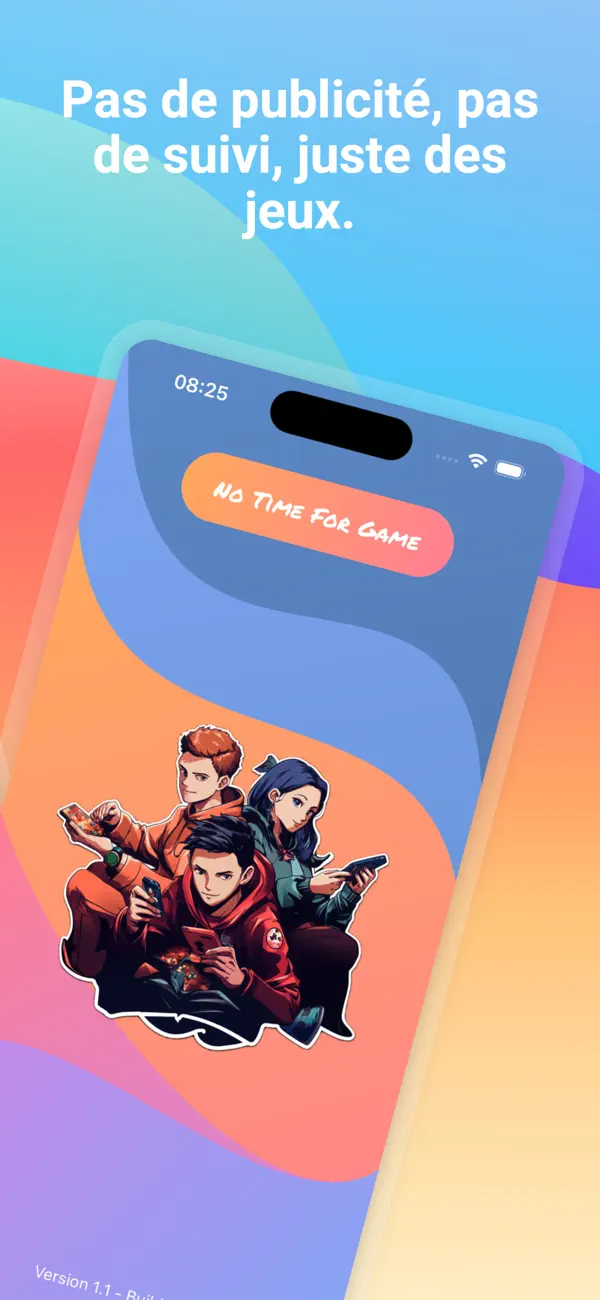 Screenshot #2 pour No Time For Game