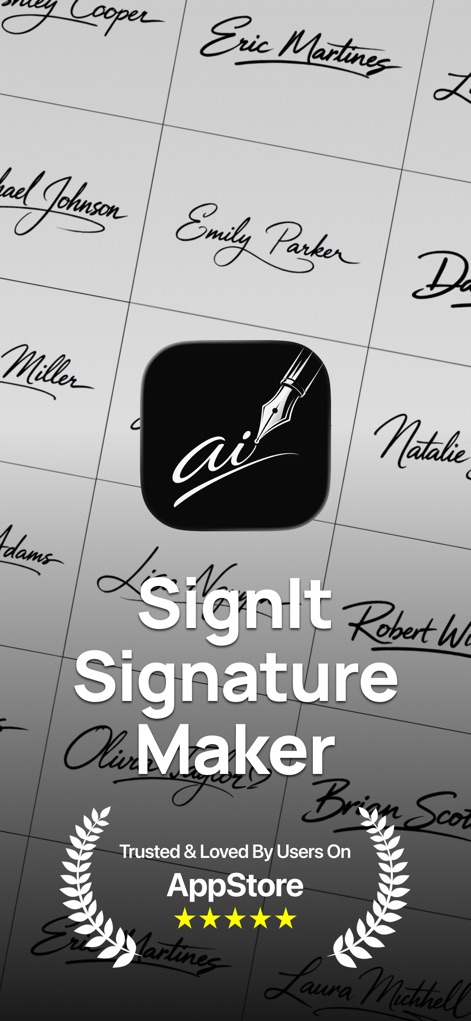 Signature Maker - SignIt AI - Graphics & Design App | MWM