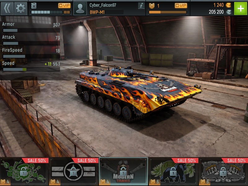 Modern Tanks: Mobile Warfare screenshot 11