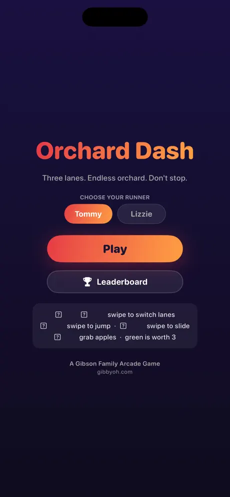 Orchard Dash screenshot 2