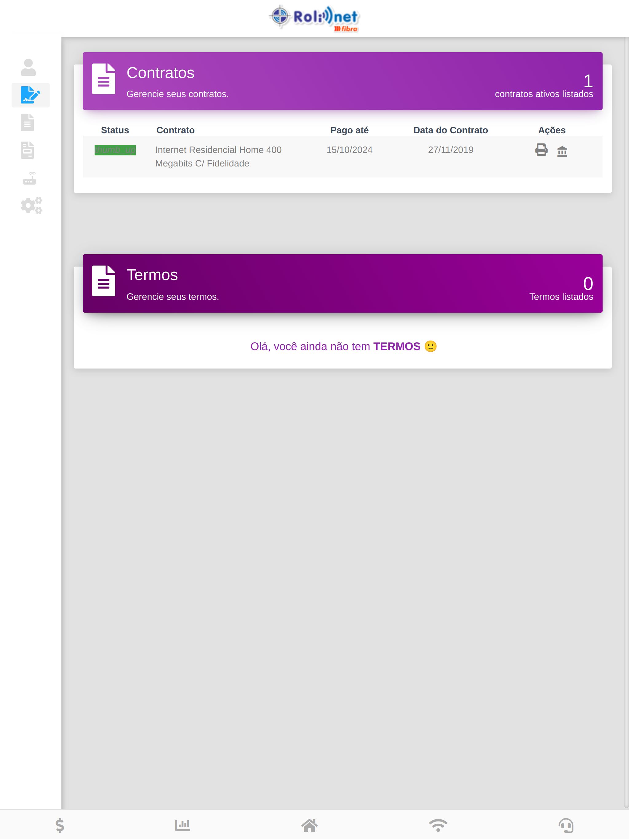 Central Assinante Rolim Net screenshot 4