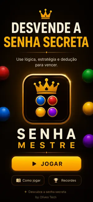 Senha Mestre screenshot 1