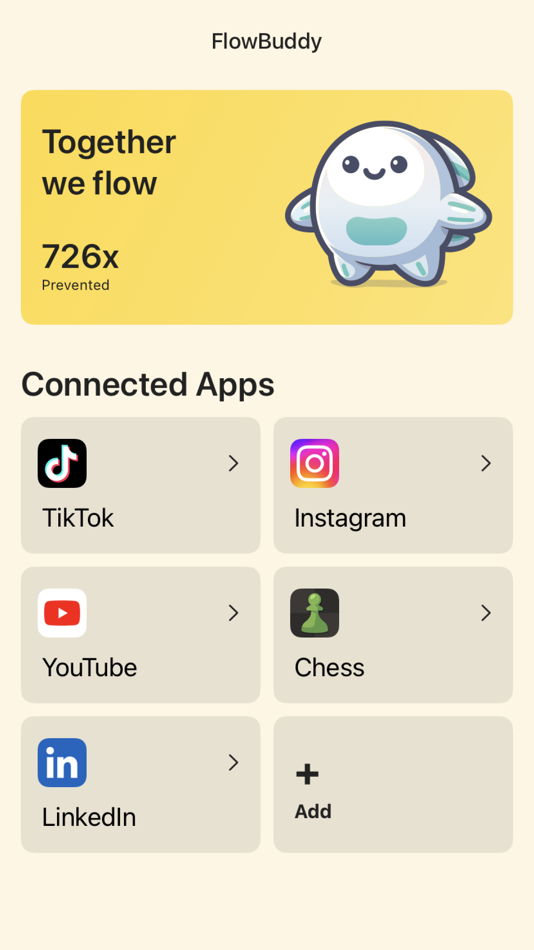 #4. App Block for Focus: FlowBuddy (iOS) 由: Costin Bernhart