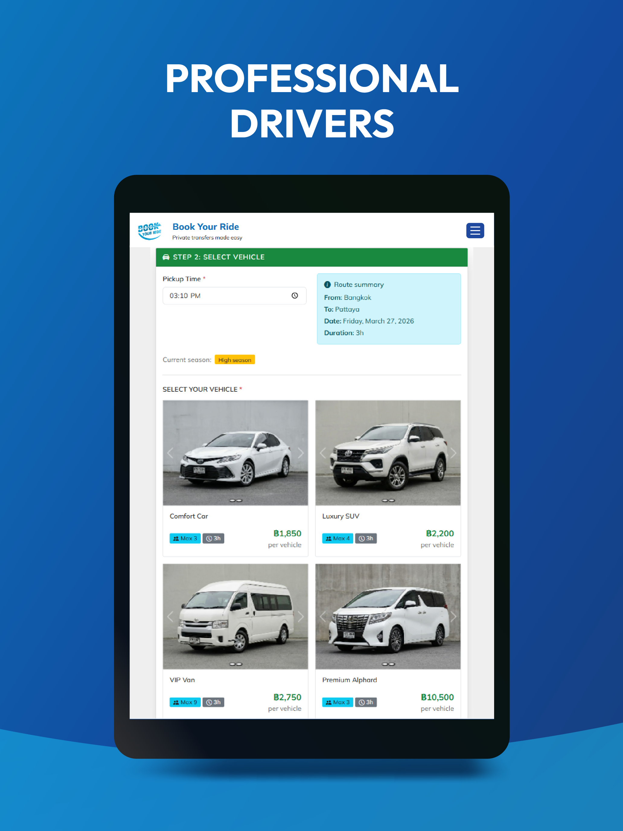 Book Your Ride
